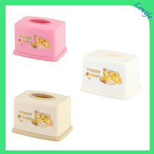 Plastic Fashionable Tissue Boxes for Home/Bedroom (FF-5084-4)